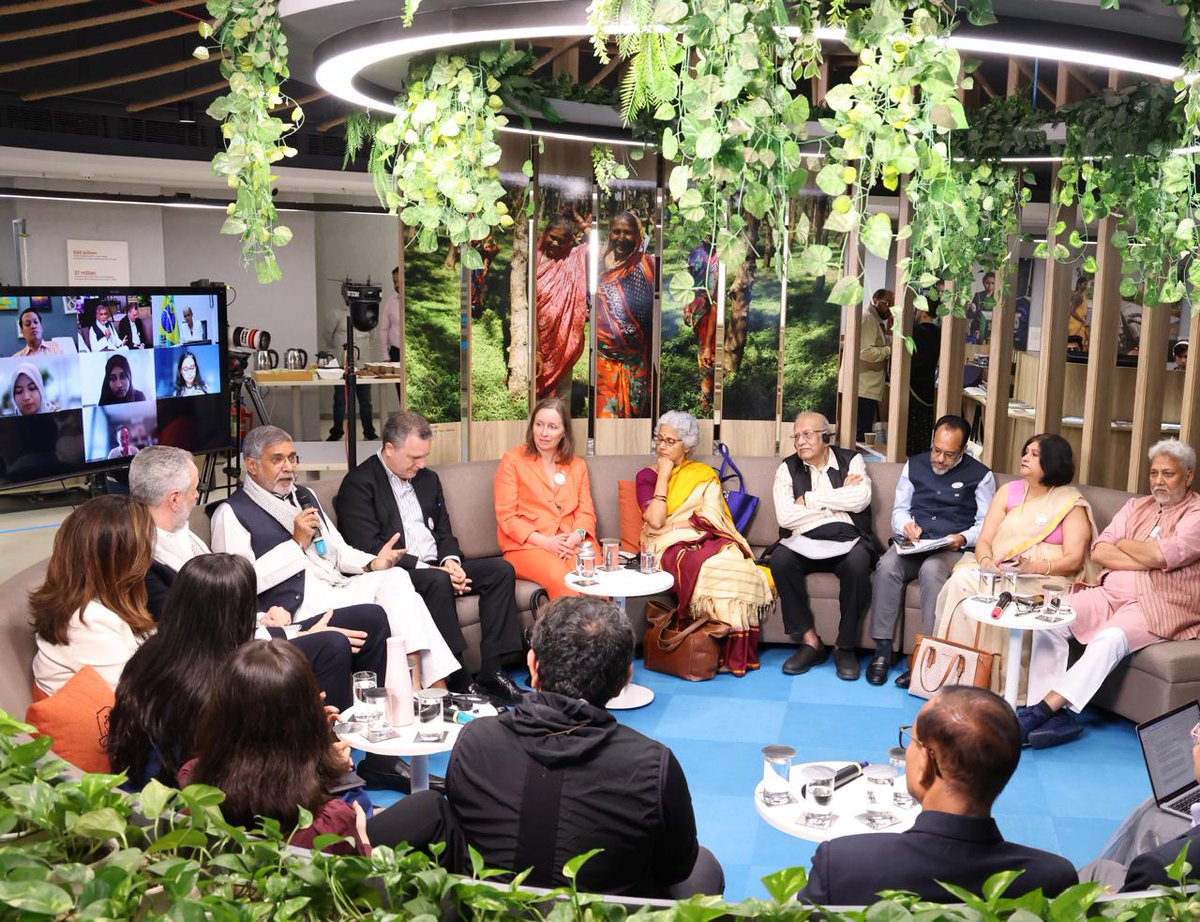 ““Our Mother Earth is crying. Our home is burning. How long can we remain deaf and silent? We are living in a world of paradox: we have more knowledge, more wealth, and more solutions than ever before, yet the most marginalized continue to suffer. This is not just a climate