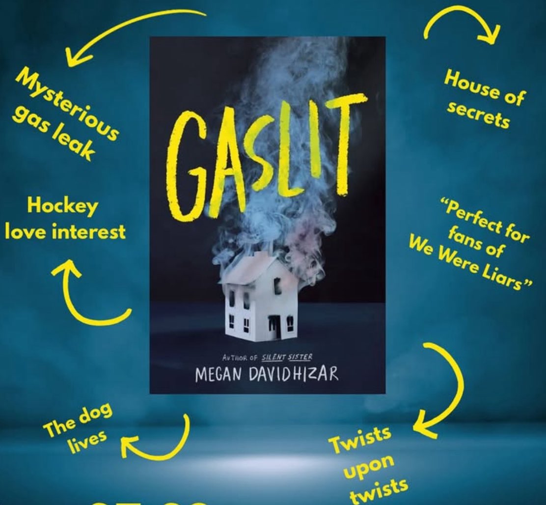 Adele_Liles's tweet image. There’s nothing I love more than an unreliable narrator! One of my new favorite authors @MeganDavidhizar has done it again with her sophomore novel GASLIT. Amazing YA thriller!