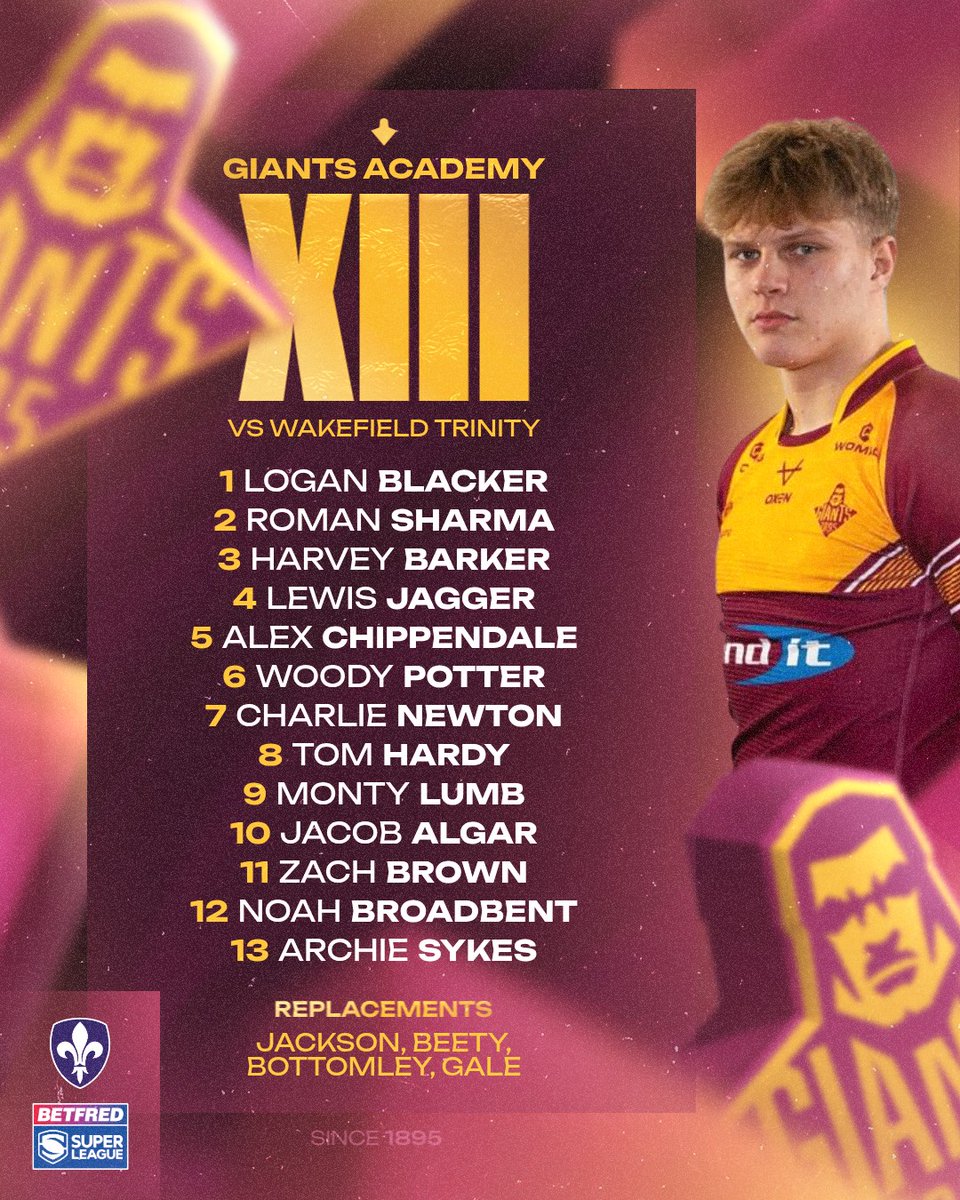 Giantsrl's tweet image. 👇 How the Giants Academy line-up tonight!

#Since1895