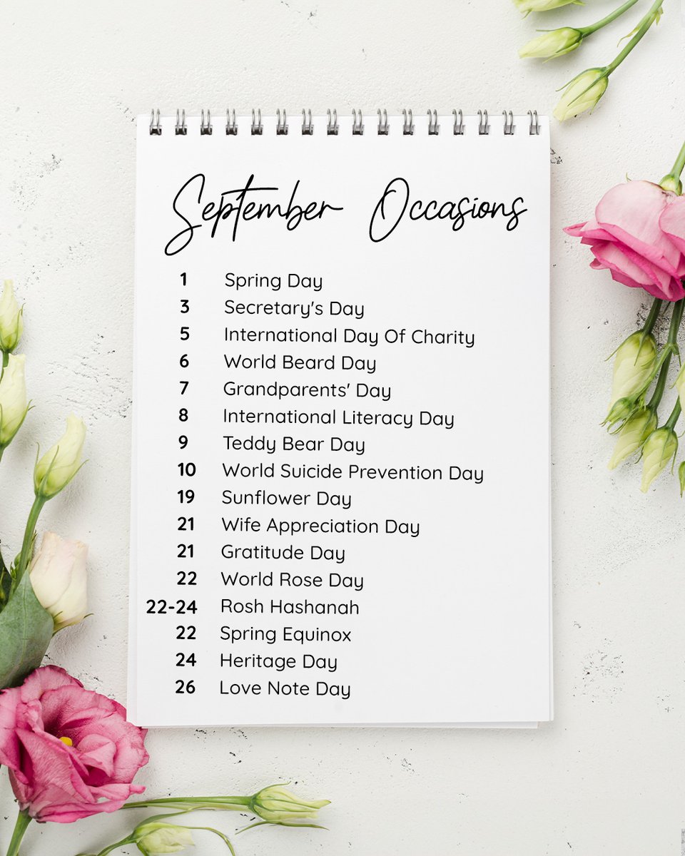 It’s out with the cold and in with the new season! Spring into spoiling with our must-get gifts, perfect for every occasion this September. #SeptemberOccasions #NetFlorist