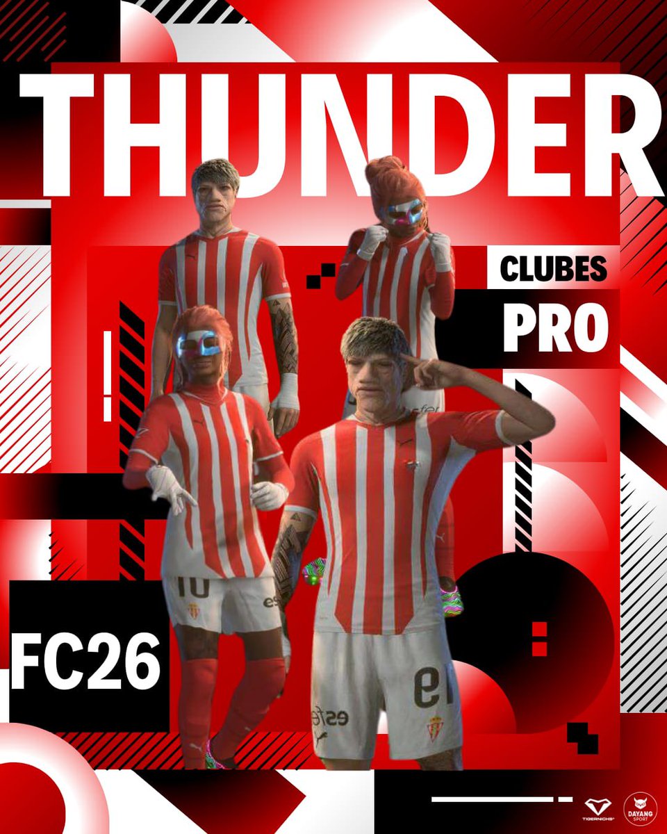 En FC 26 continuaré como manager con <a href="/EsThundergaming/">Thunder Gaming</a> 

Estaremos buscando casi todas las posiciones y backups para la próxima temporada. 
Tanto en 🇪🇸 como en 🇪🇺. 

Si te interesa no dudes en escribirme 📥

Agradecemos ♥️ y 🔄