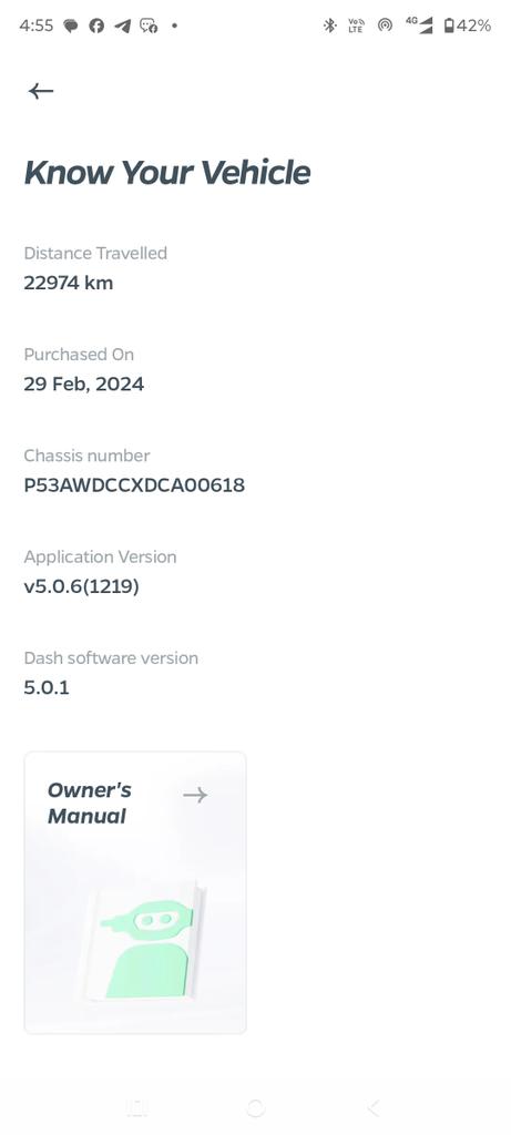 Thankyou for updating the Ride Journal section in my OlaElectric app. Got a great response and the issue was resolved quickly.Keep up the good after-sales service along with strong sales — that’s how Ola will maintain trust in the EV market.Keep growing, dear <a href="/OlaElectric/">Ola Electric</a> <a href="/bhash/">Bhavish Aggarwal</a>