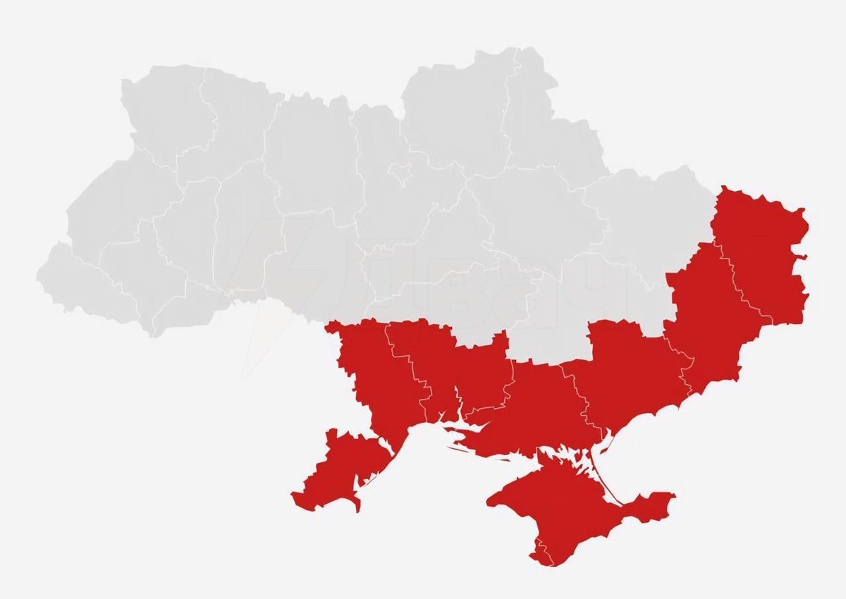 nexta_tv's tweet photo. Russia’s military leadership is clearly losing it

At Gerasimov’s briefing, a map of Russia was spotted that, in addition to the four occupied Ukrainian regions and Crimea, also included Odesa and Mykolaiv regions as part of Russia.

Another glaring proof of how detached these old fools are from reality. 

What’s next — adding it to their constitution too?