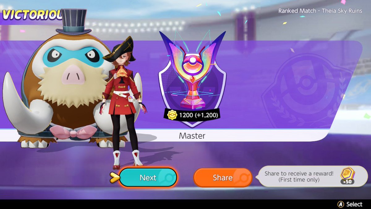 You could say that she's SO BACK!!!!! 

(Never touching this game again)