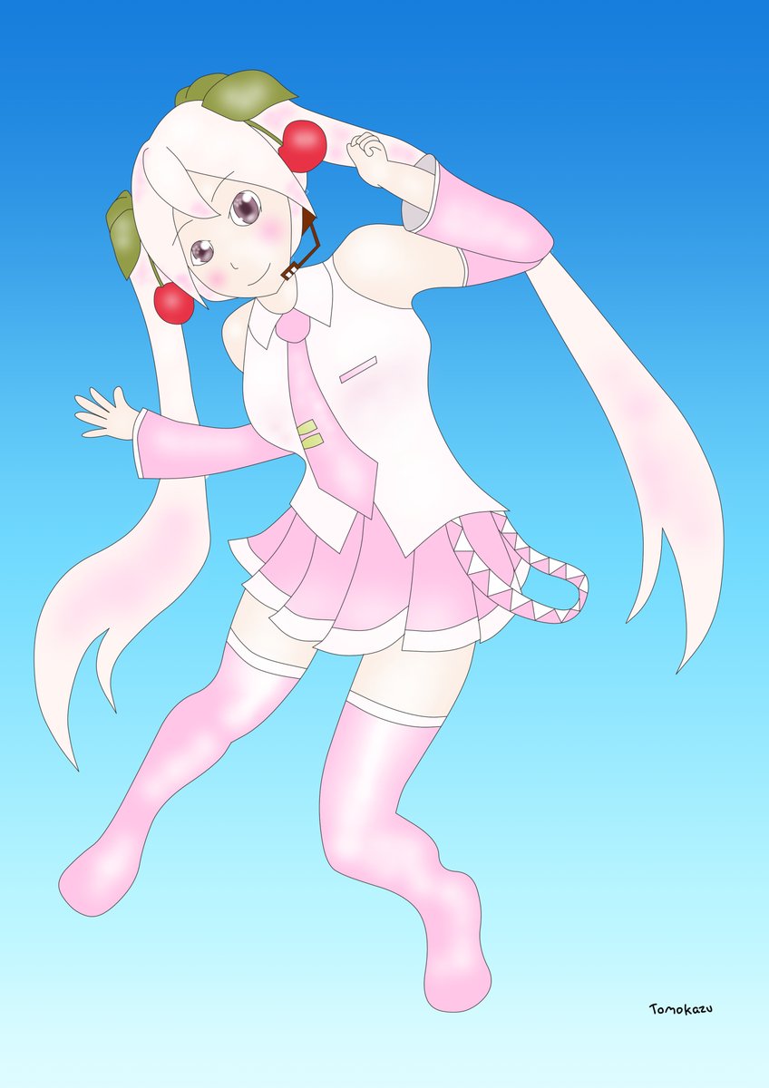 昨日は初音ミクの誕生日だったのか🎉
過去のイラストを載せておこう✨
これは桜ミクですけどね😊

#絵描きさんと繋がりたい