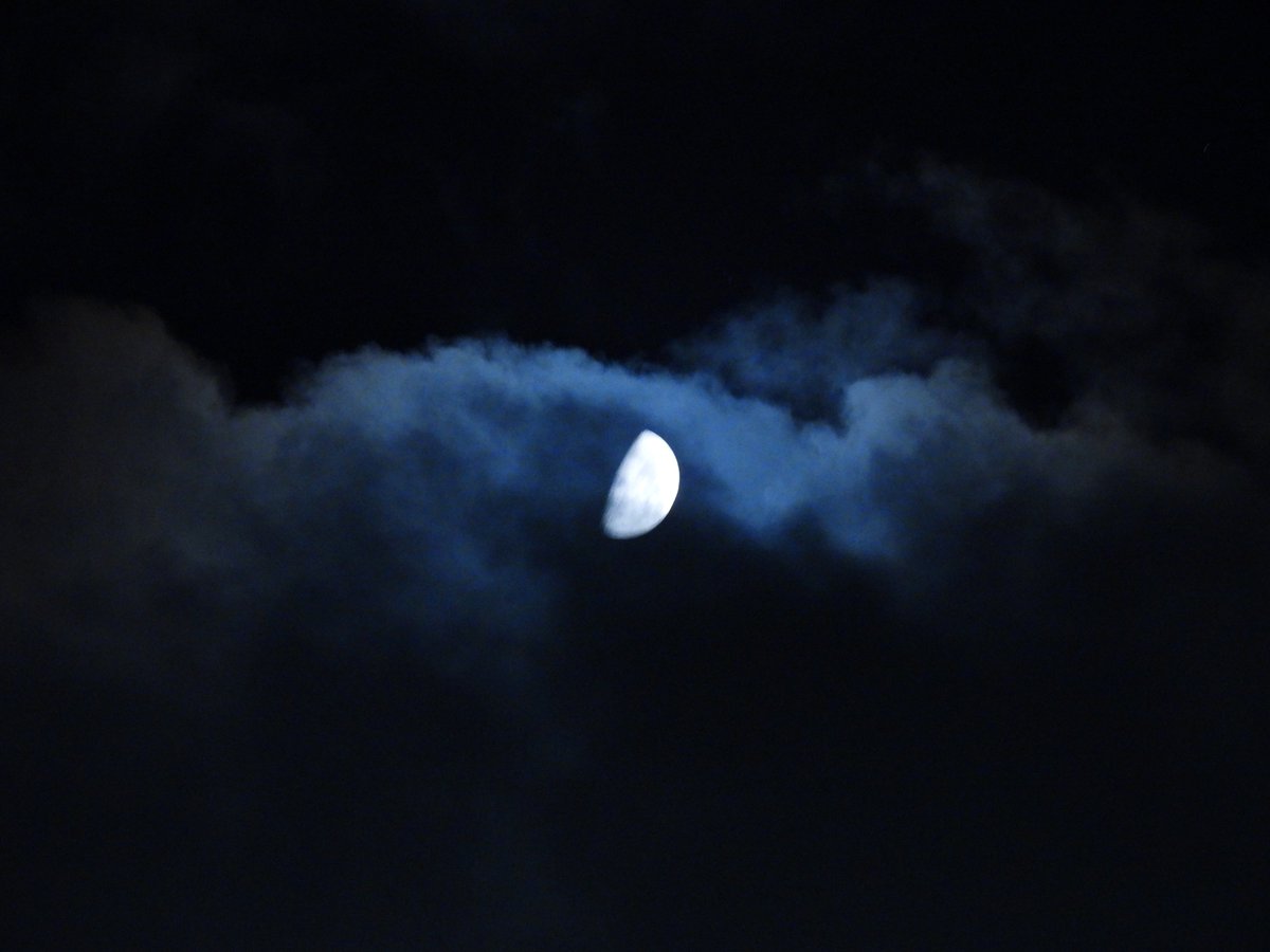kamedaroisa's tweet image. なんですのん？
雲モクモク☁～
今晩快晴だってWindyさんも、Amazon echoさんも言ってたのに
＃P950