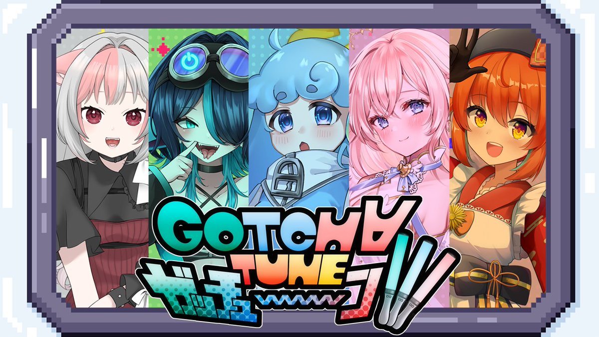 ꒰ 𝑁𝑒𝑥𝑡 𝑆𝑡𝑟𝑒𝑎𝑚 ꒱

21 : 00┊GOTCH∀TUNE＃４
youtube.com/live/Ybc-6I5Sh…

GOTCH∀!の5人でお届けするよ🥳
全員集合～!✨

▼『ガッチャガチャ超会議』のテーマを募集中💬
番組へのメッセージもぜひ!💌
marshmallow-qa.com/l6py7z2kf1ioxk…

🎧 / #天愛つな #極楽やご #蒼香まみや #水縹アオ #暁雲小陽