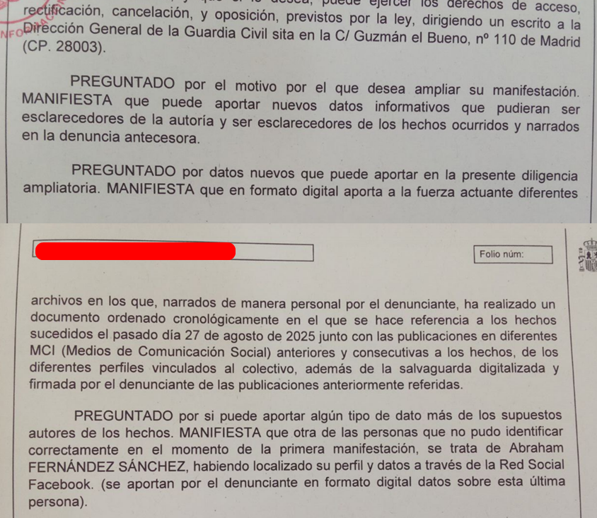 📣A mí me parece muy bien que INFINITA siga lanzando comunicados (sobre todo si la incriminan) pero donde hay  que aportar datos y pruebas es ante las autoridades. Lo demás, basura full.
Ampliación de la denuncia. Habrá sorpresas para Jesús Santorio (SrLiberal), Jose María Romero
