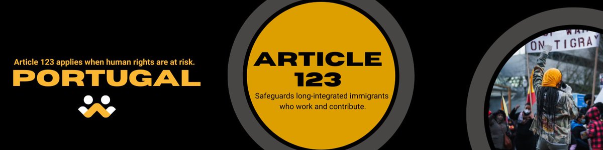 Crown Immigration Portugal (@crownportugal) on Twitter photo Article 123 applies when human rights are at risk.
Hello, Portugal. Use Article 123 to safeguard at-risk human rights. Non-criminal Schengen Information System (SIS) alerts must never override fundamental human rights. #Article123 #HumanRights #ImmigrantRights <a href="/cnnportugal/">CNN Portugal</a> <a href="/UN/">United Nations</a> Article 123 applies when human rights are at risk.
Hello, Portugal. Use Article 123 to safeguard at-risk human rights. Non-criminal Schengen Information System (SIS) alerts must never override fundamental human rights. #Article123 #HumanRights #ImmigrantRights <a href="/cnnportugal/">CNN Portugal</a> <a href="/UN/">United Nations</a>