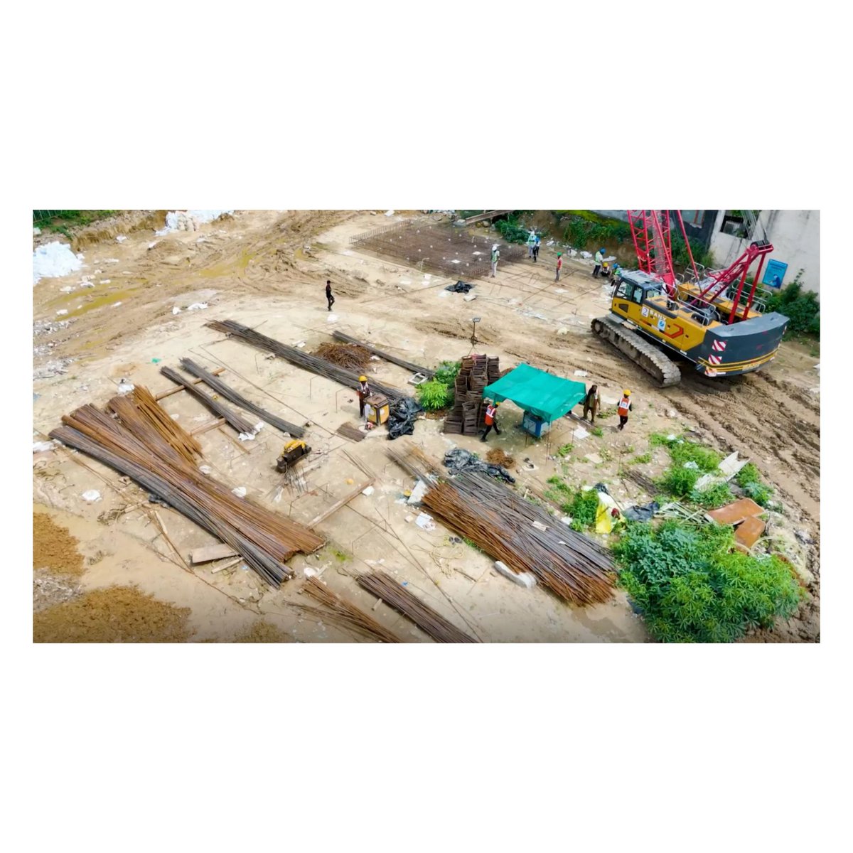 thedalcore's tweet image. Project Falcon begins with the D-Wall (Diaphragm Wall) construction, laying the foundation for strength and legacy. Designed by @uhaglobal and refined by @yooworldwide, Falcon is set to redefine Gurgaon’s skyline. #ProjectFalcon #Dalcore #UHADesign #YOOInteriors