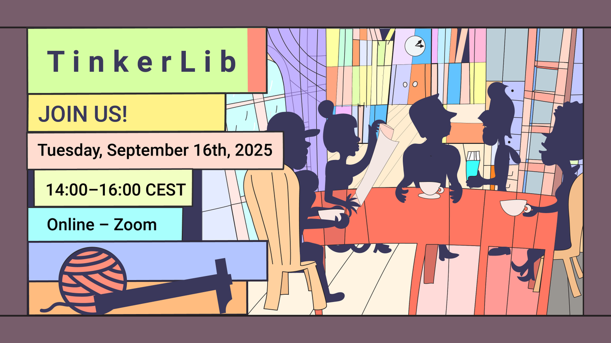 TinkeringEU's tweet photo. Join us for the final (online) event of the TinkerLib project – initiative that brought together partners from different countries to explore how #Tinkering methodology and libraries practices can enrich each other. 💡
More info and registration link 👉🏼https://t.co/iaxp1PorZc https://t.co/gu0f7PT0Dq