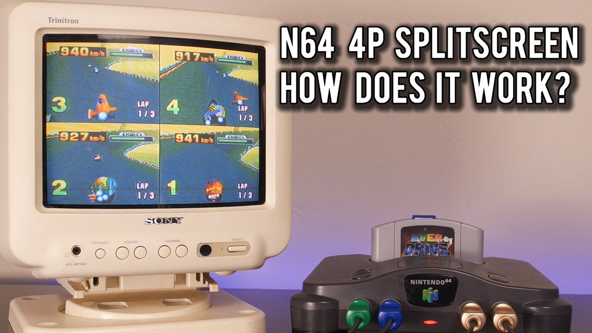 ModernVintageG's tweet image. New Video ! - N64 - 4 Player Split Screen Was Revolutionary

 Watch Here :  youtu.be/jKrZ8naaTzk?si… 

#N64 #Splitscreen