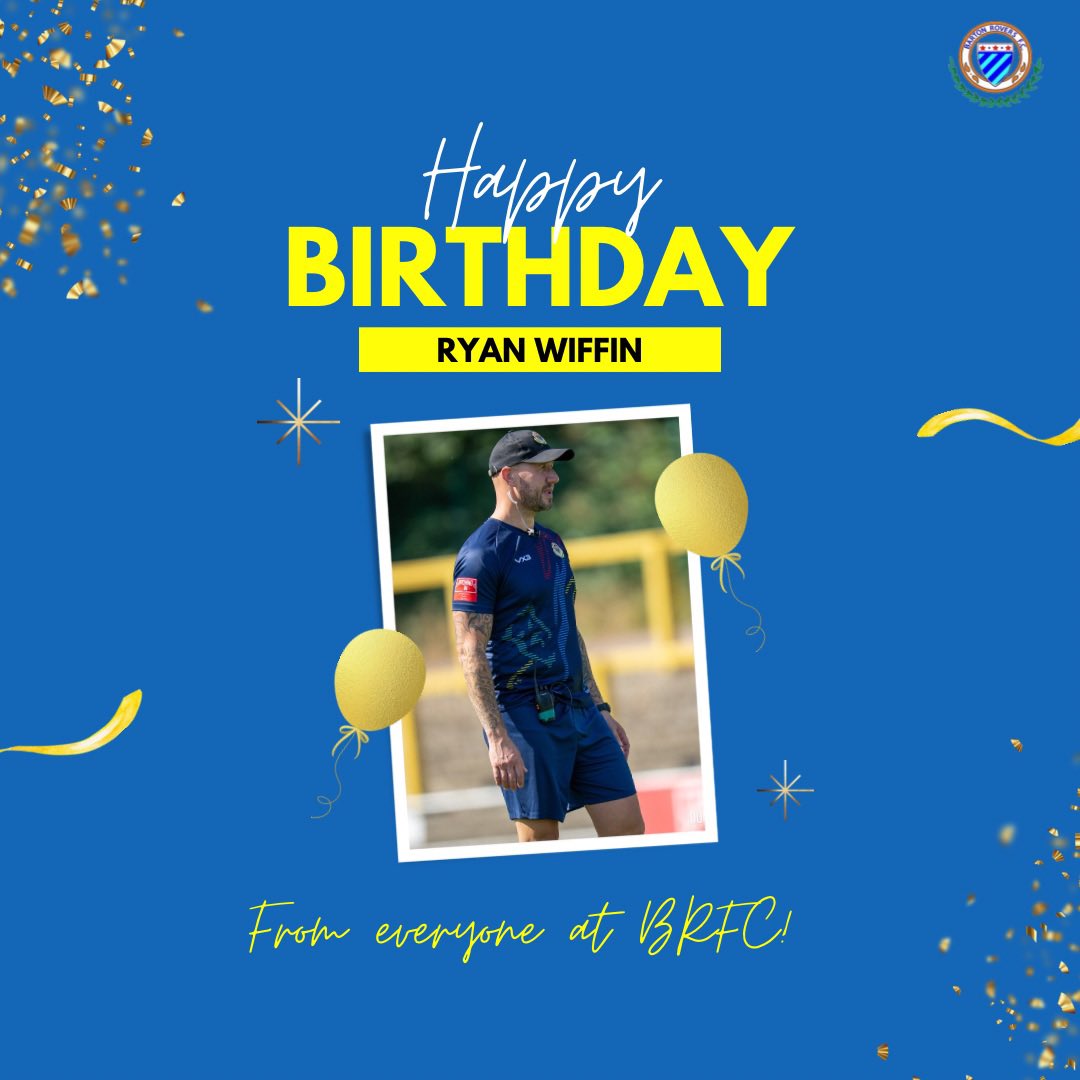 Happy Birthday to Rovers coach <a href="/wiff_ryan/">Ryan Wiffin</a> have a great day, Wiff! 💪🥳