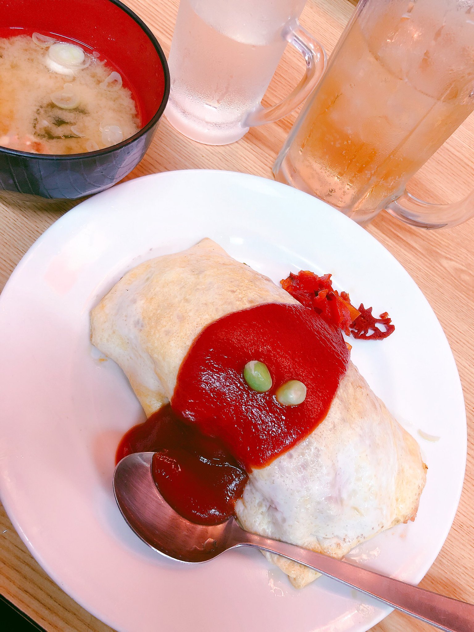 オムライスん 香華園(輪島)よしお on X: 