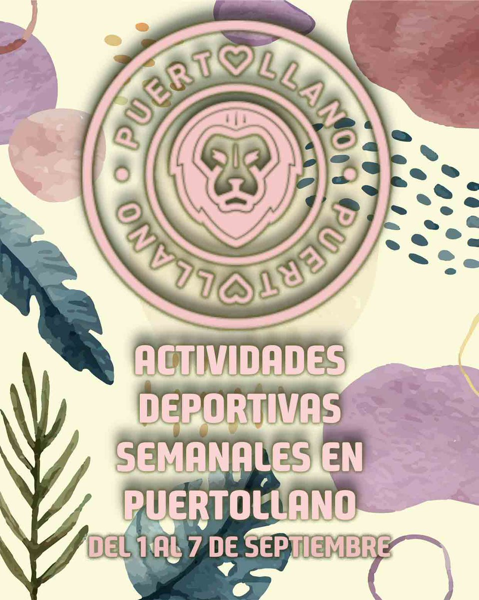 pmdpuertollano's tweet image. Descubre las actividades deportivas de la semana en nuestra web:
 bit.ly/46h1eiE 

#pmdpuertollano #puertollano #patronatopuertollano #puertollanoconeldeporte #actividadessemanales
