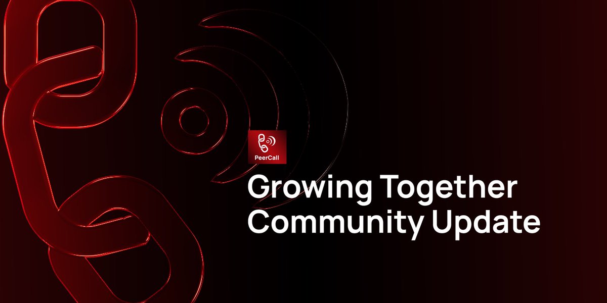 Today’s Update 

We’re dropping the 3 Steps to use PeerCall 🔐📡  
+ an update on our Moontok listing 

Stay tuned the journey is just getting started. ⚡
