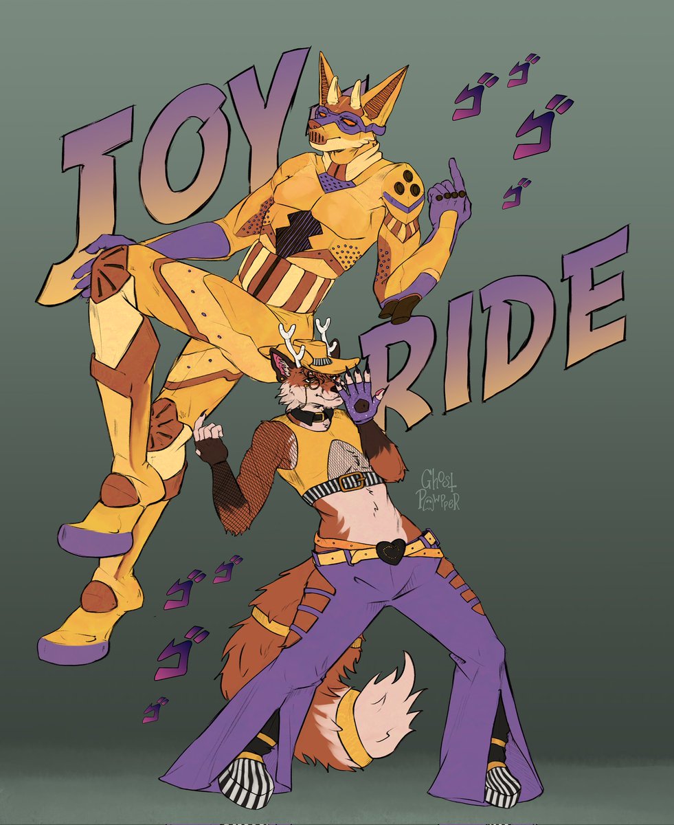 This foxalope looks pretty bizzare

#JoJosBizarreAdventure #furryart