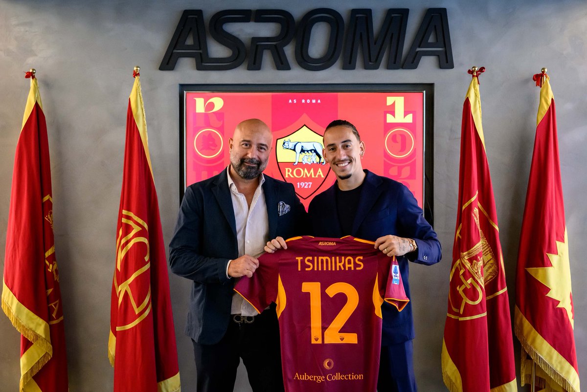 "❤️💛Torosidis y Manolas son muy buenos amigos míos. En varias llamadas Torosidis me decía lo maravilloso que es estar en la Roma y si esté equipo te llama no se le puede decir que no"

🇬🇷Konstantinos #Tsimikas nuevo jugador de la Roma procedente del Liverpool.