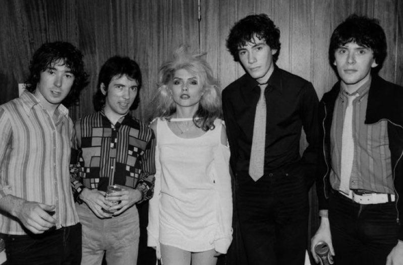 47 years ago today, Debbie with the Buzzcocks as part of their European tour, Rodahal, Kerkrade, Netherlands (1978) lots of videos for Dutch TV  music show ‘Top Pop’ were filmed during this tour 🌍 #September1st