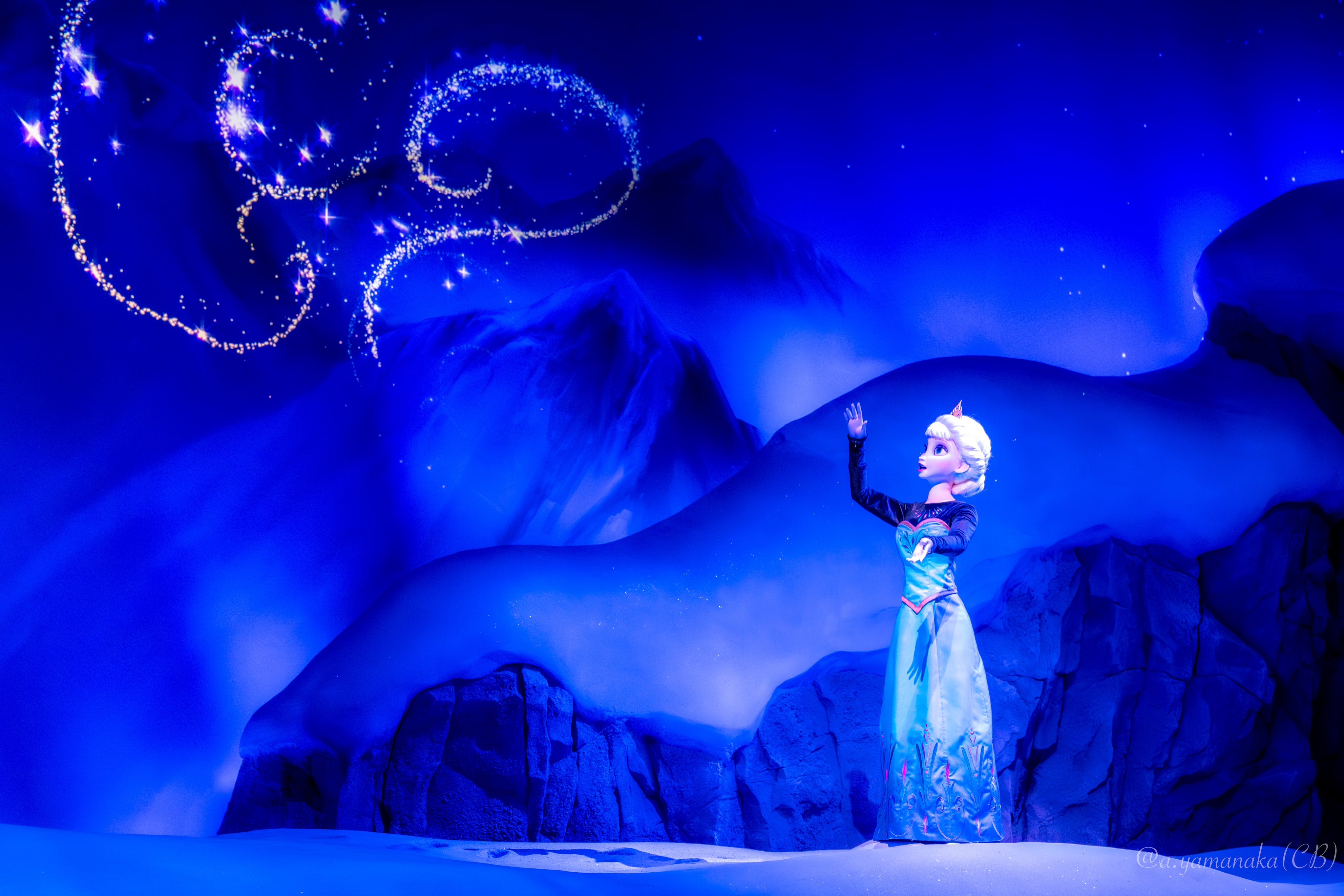 再値下げ【美品＋特典付き】\"アナとエルサのフローズンジャーニー\" アートフレーム 再値下げ【美品＋特典付き】