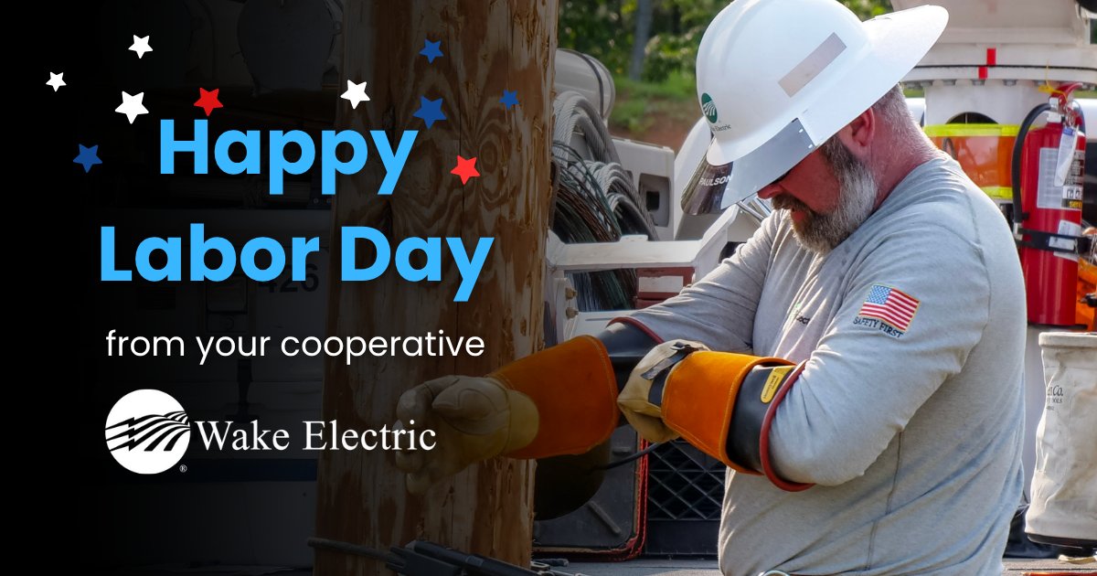In observance of Labor Day, our offices are closed today. However, our crews remain on call should you need assistance.

Today and every day we’re grateful for the hardworking men and women who power our communities. 💪⚡