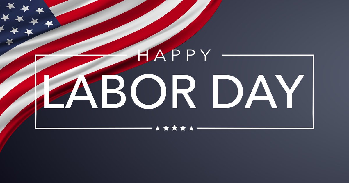 Happy Labor Day! Today we celebrate the hard work and dedication that strengthens our communities.