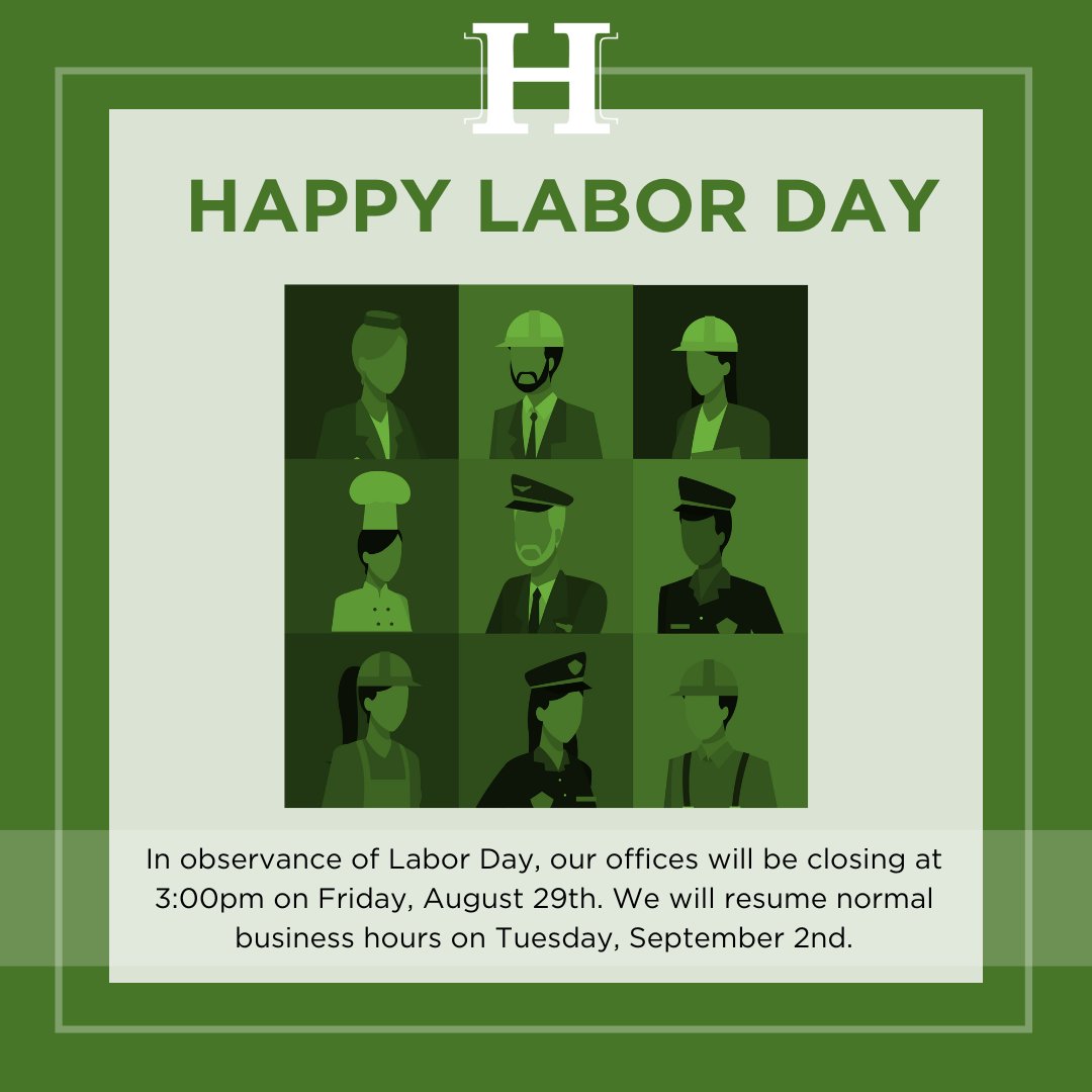 HotalingIns's tweet image. Happy Labor Day from all of us at Hotaling Insurance Services! In observance of the holiday, our office will be closed on Monday, September 1st. We’ll resume regular business hours on Tuesday, September 2nd. Wishing you a safe and relaxing weekend! #HotalingInsuranceServices #HIS