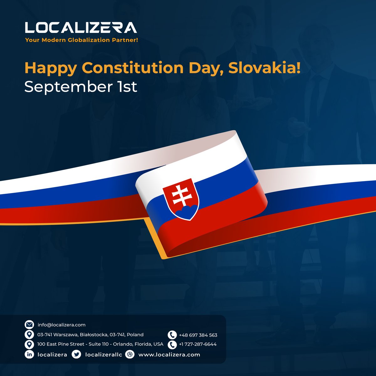localizerallc's tweet image. 🇸🇰 Slovakia celebrates its Constitution Day today! Make sure your business speaks Slovak fluently and authentically. 👉 Hire #Localizera for professional Slovak translation services.
shorturl.at/U5Xf1
#Slovakia #ConstitutionDay #SlovakRepublic #EuropeanBusiness