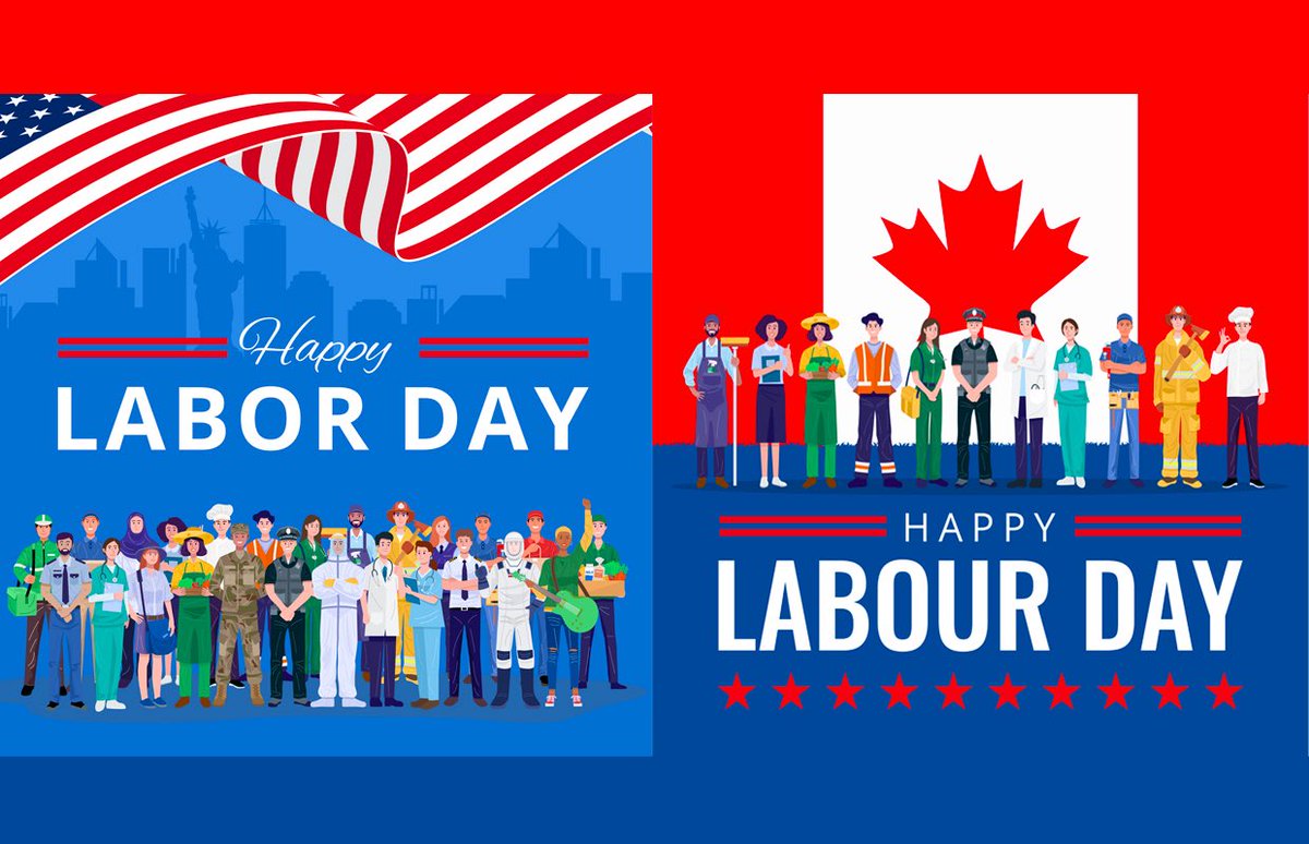 LouXpress's tweet image. Happy Labour Day, Canada & USA! 🇨🇦🇺🇸
Cheers to the workers who built our nations! Thank a union for weekends & fair wages! Fire up the BBQ & share your plans below! #LabourDay #Workers #CanadianWorkers #AmericanWorkers
