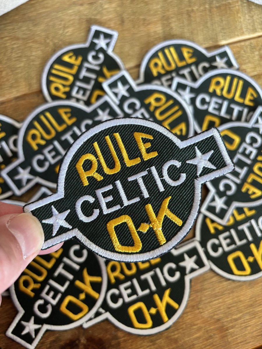 TaeBash's tweet image. Patches have finally arrived.

Will be posted tomorrow OK

Retroceltic.bigcartel.com