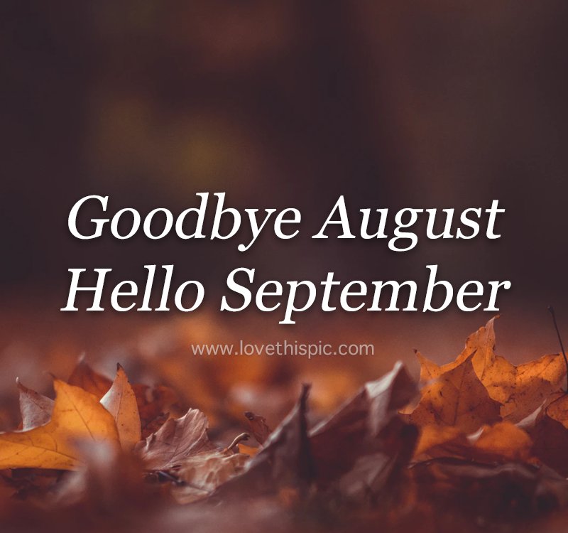 1st of September already. Officially in the BER months.

#goodbyeaugust #HelloSeptember