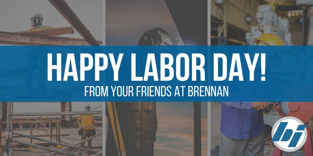 Happy Labor Day! Today we want to recognize the people whose hard work keeps our industries and communities running. We hope you enjoy the holiday and take some time to relax, you’ve earned it.