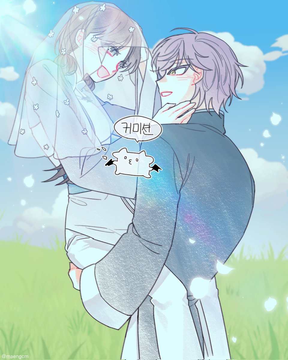 색연필 타입 작업했습니다. 신청 감사합니다!