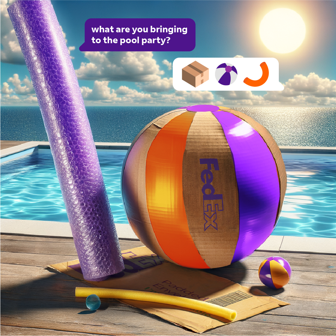 FedEx tweet media