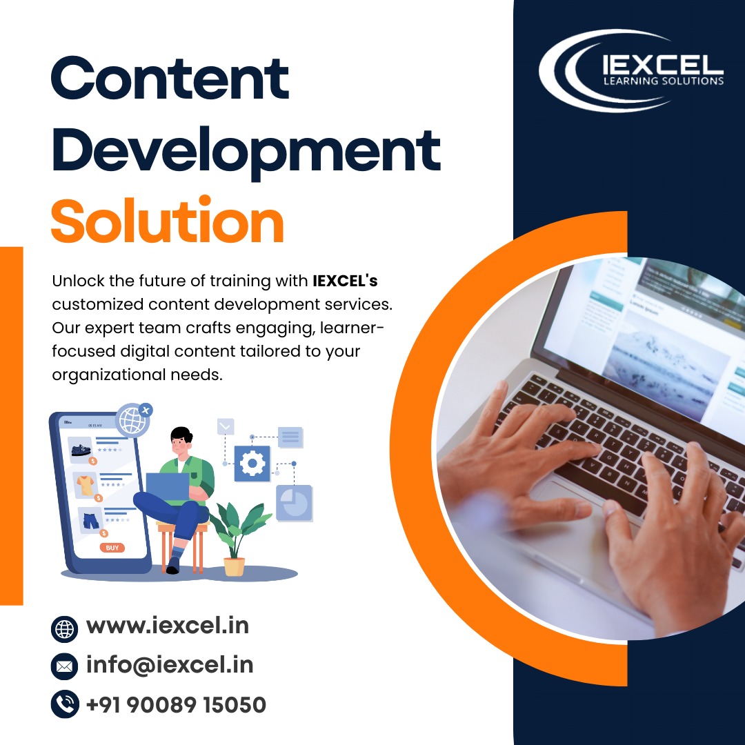 IexcelLearning's tweet image. Transform the way you train!
At IEXCEL, we create customized content development solutions that empower organizations with engaging, learner-focused digital content.
📞 Call: 900 891 5050 | 🌐 Visit: iexcel.in/digital-learni…
#IEXCEL #ContentDevelopment #DigitalLearning