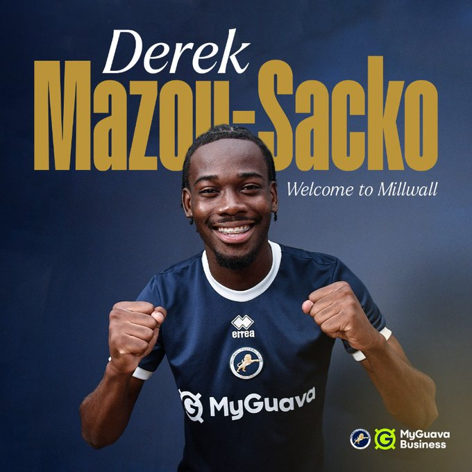 mercatosphera's tweet photo. 🇬🇧 El @MillwallFC ha fichado al mediocentro francés Derek Mazou-Sacko (20 | #Rodez_AF) por 500.000 €. Firma un contrato de larga duración. https://t.co/NcvR6fZTB9
