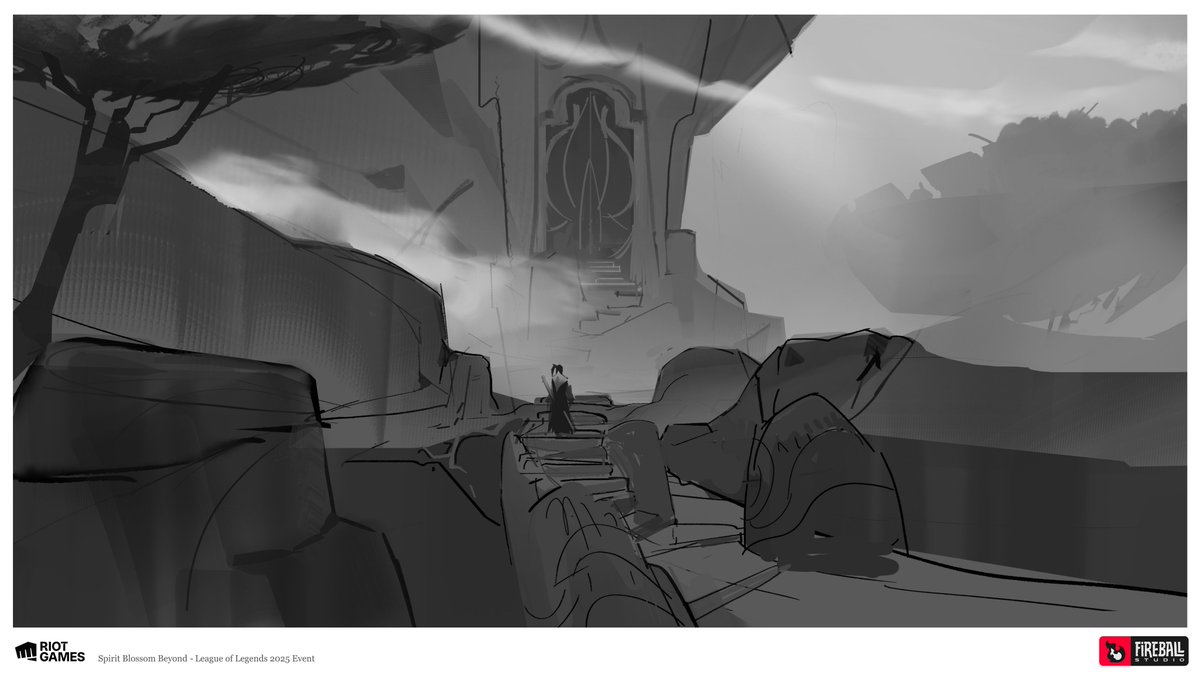 For Spirit Blossom Beyond, we explored countless ideas to find that one entrance that would truly capture the sense of awe and mystery. This is just a small sample of the sketches our team created. Which one is your favorite?