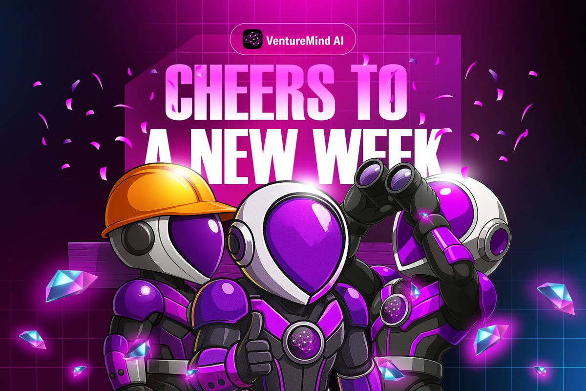 gm to everyone except:

– those who don’t believe in AI
– those who don’t believe in robotics
– those who don’t believe VentureMind AI agents will change the game

cheers to a big week ahead!