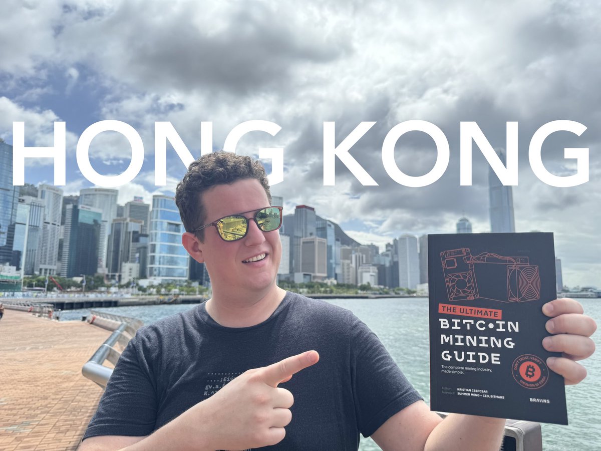 6 years ago I quit KPMG.

Today I launched my book in Hong Kong.

250 copies gone in 2 days.

Big thanks to… me 😁

For having the guts to walk away from a stable, well-paid career that looked good on paper but felt like slow death in the long run.

I jumped into bitcoin without