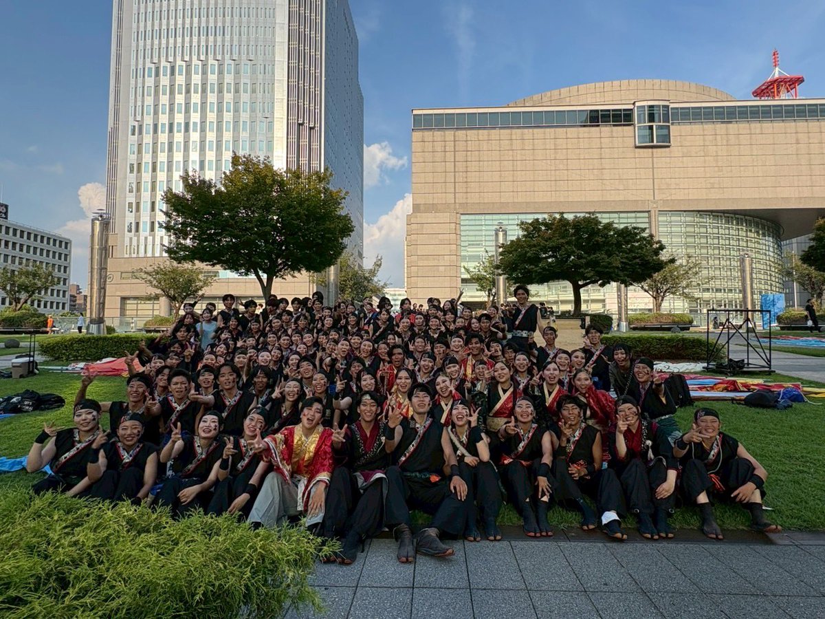 【御礼】
8/29~8/31にかけて開催された「にっぽんど真ん中祭り」に出場いたしました！
今年もセミファイナルに進出することができ大変嬉しく思います✨
応援してくださった皆様、ありがとうございました🙌🔥

そして、どまつりに関わったすべての皆様に感謝申し上げます！✨

#志舞踊　#どまつり