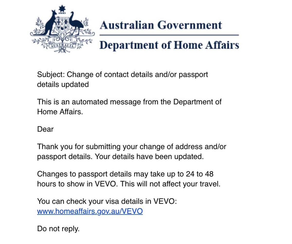 Renewed your passport? 

⭐️ Don’t forget to update your new details

✅ Visas
✅ Upcoming flights booked before the new PP
✅ Airline websites eg Singapore Airlines
✅ Income Tax Profile

Any place else you usually update?