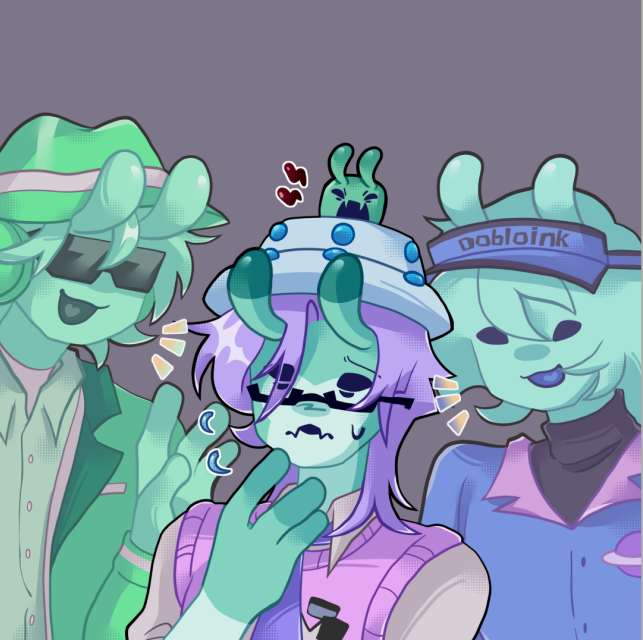 Alien Gang 👽🫶💖 #Forsaken #forsakenart #Chance #007n7 #Elliot
