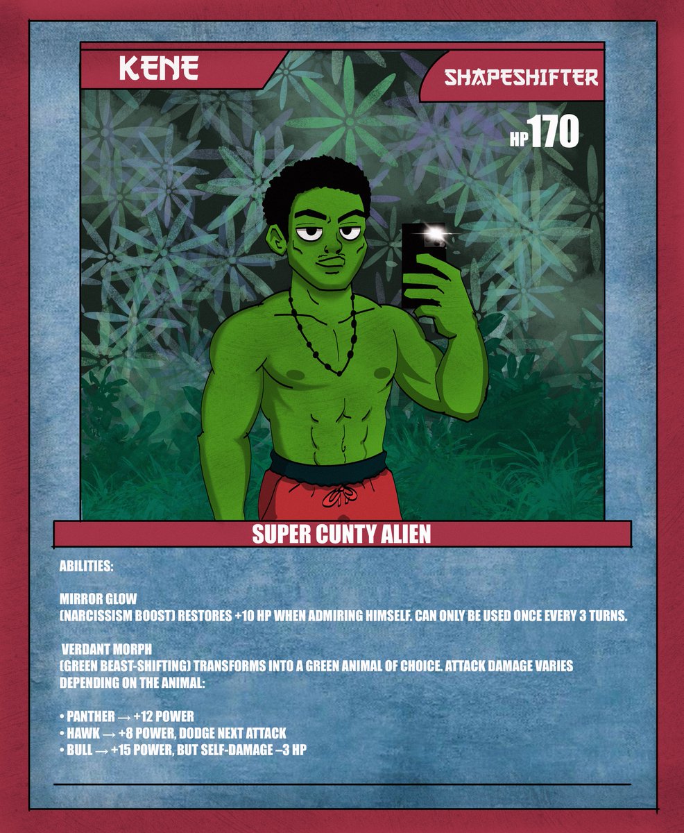 Super Cunty Aliens from Outer Space: Kene