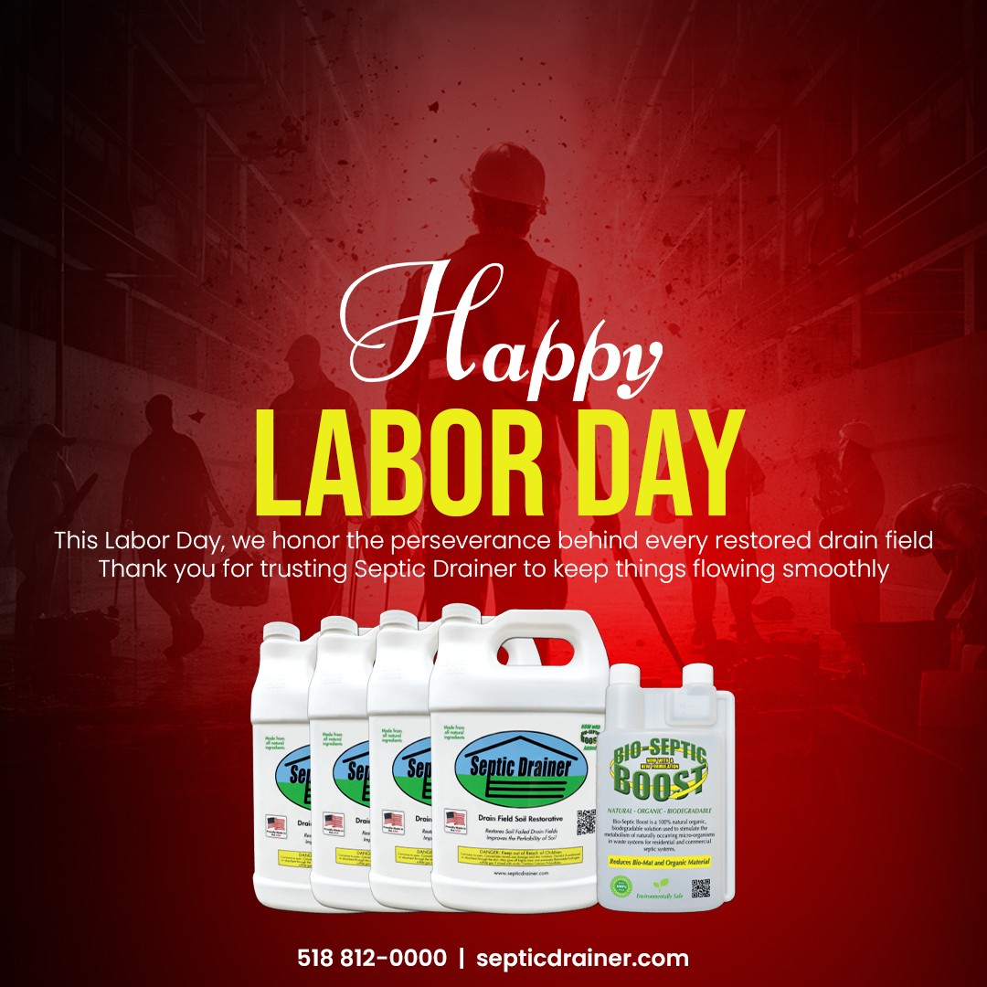 This Labor Day, we celebrate the hardworking spirit that keeps our homes, communities, and systems running strong. 💪 At Septic Drainer™, we understand the value of dedication—our solutions keep your septic systems flowing.

🔧bit.ly/3JVu24c  

#LaborDay