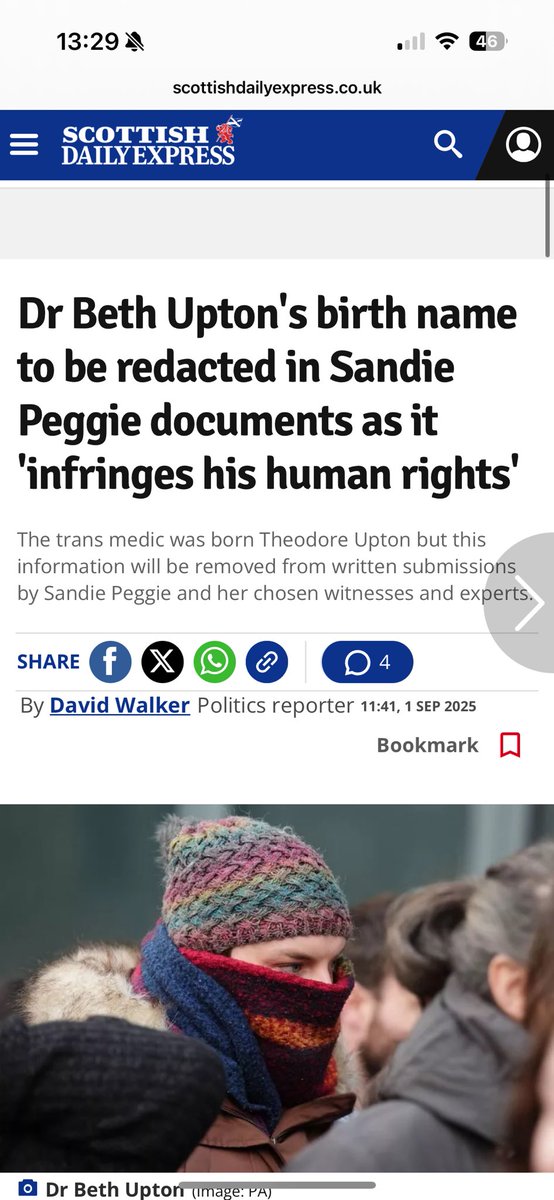 I did rather think the papers would thumb their noses at this