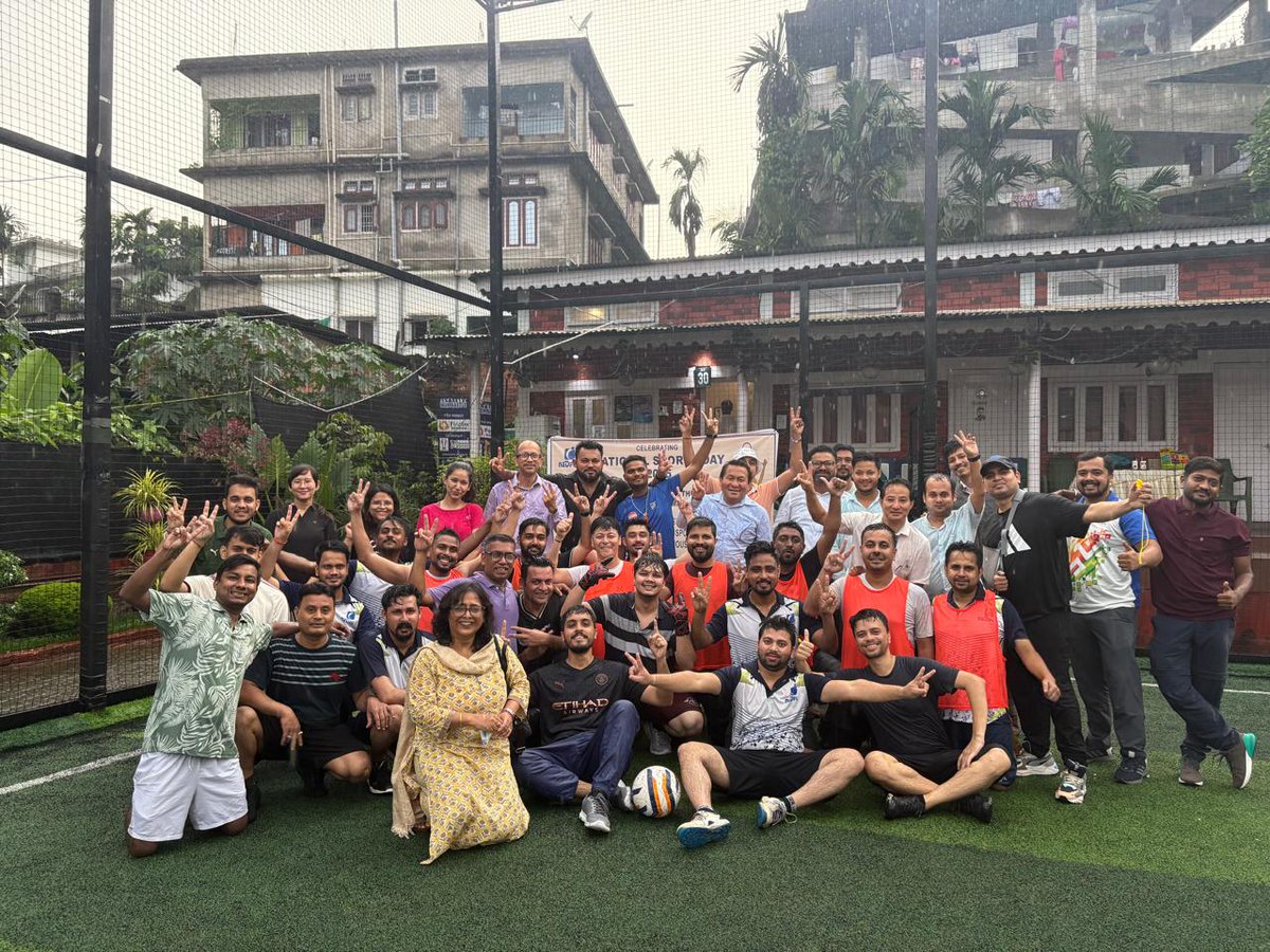 NEDFi celebrated the National Sports Day event from 28th August to 1st September . Employees wholeheartedly participated in each game making it a memorable event. Shri PVSLN Murty gave away the prizes to the respective winners of each field.