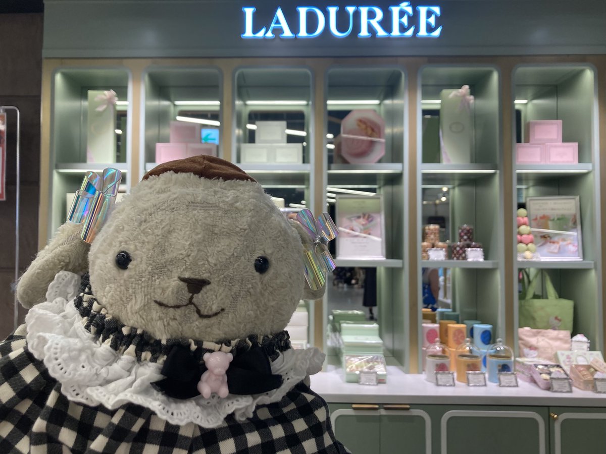 pakupurinn's tweet photo. U・ω・U『マネージャーがラデュレのマカロンくいたいっていったら、ファンがかってくれたプリっ🫰😆💕
やったやったプリっ❕❕❕』
#渋谷
#MARKCITY
#渋谷東急フードショー
#LADUREE https://t.co/Kf4W1gElQI
