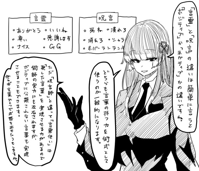 星海さんの術式講座!【言霊と呪言編】 