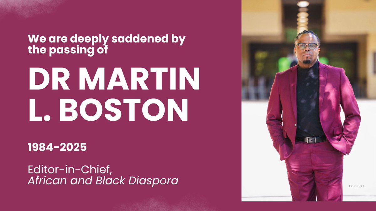 African and Black Diaspora Journal tweet media