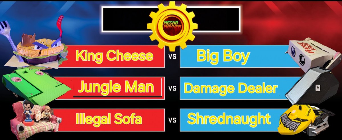 Mecha Mayhem returns to <a href="/DragonscaleCG/">Dragonscale Card Gaming</a> for the 6th and 20th of September 

Come watch us flim the 3rd episode of series 3 live and get a chance fight some robots after September there will be a change to our live events going forward so keep an eye out for the updates